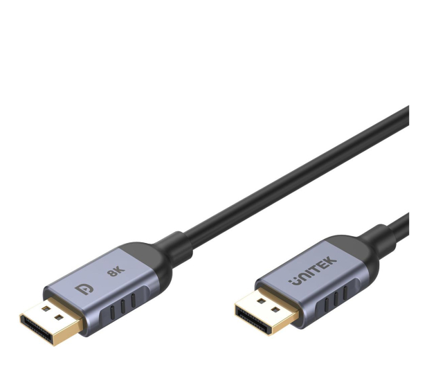UNITEK DisplayPort 1.4 (4K/240Hz, HDR, HDCP 2.3, DSC 1.2) 1m C1628GY01-1M - 1278542 - zdjęcie 2